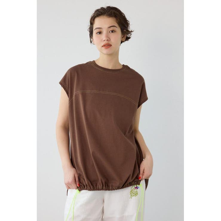 BRN | FREEZE LIGHTステッチドロストTシャツ | RODEO CROWNS WIDE BOWL