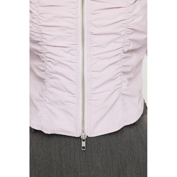 FRONT ZIP BACK OPEN ブラウス | SLY OUTLET | 詳細画像18 