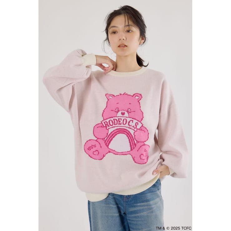 (Care Bears) カラーニットトップス | RODEO CROWNS WIDE BOWL | 詳細画像2 