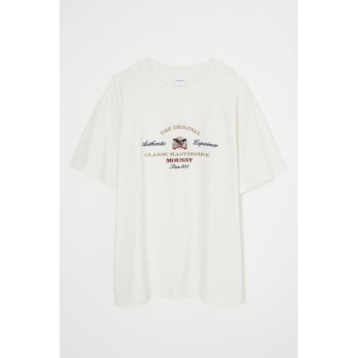 EMBROIDERY MOUSSY Tシャツ[品番：BJLW0020102]｜MOUSSY OUTLET