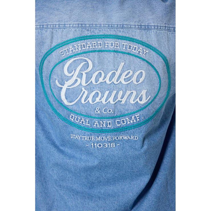 バックロゴフードデニムシャツ | RODEO CROWNS WIDE BOWL | 詳細画像26 