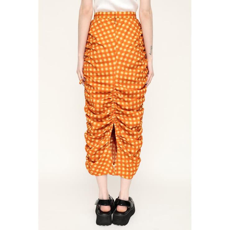 LOUD GINGAM CHECK スカート | SLY OUTLET | 詳細画像14 