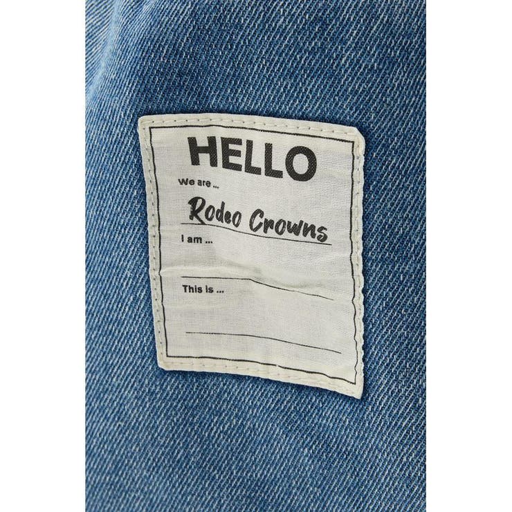 デニムフリルギャザーバッグ | RODEO CROWNS WIDE BOWL | 詳細画像9 