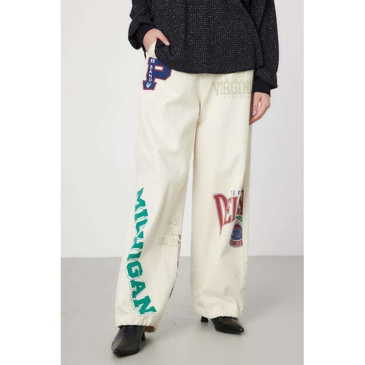 College Print パンツ[品番：BJLW0029396]｜RODEO CROWNS WIDE