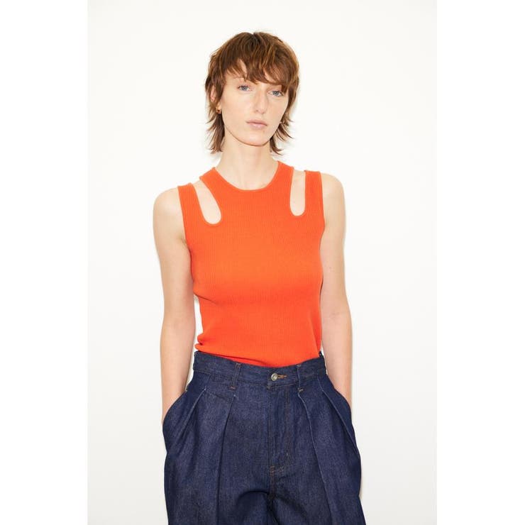HOLE DESIGN TANK トップス[品番：BJLW0024940]｜SLY OUTLET