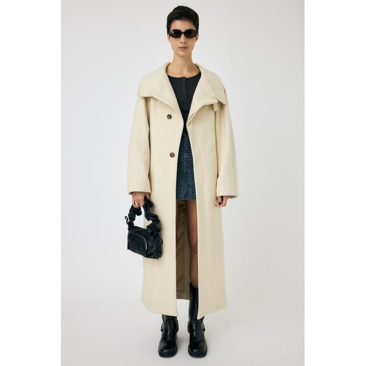 STANDCOLLAR コクーンコート | MOUSSY OUTLET | 詳細画像3 