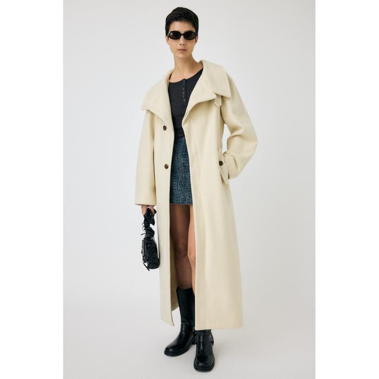 STANDCOLLAR コクーンコート | MOUSSY OUTLET | 詳細画像2 