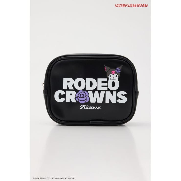 BLK | (サンリオキャラクターズ)ボックスポーチ | RODEO CROWNS WIDE BOWL