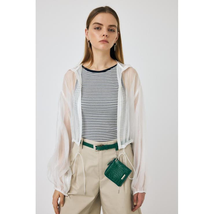 WHT | SHEER LIGHT パーカ | MOUSSY OUTLET