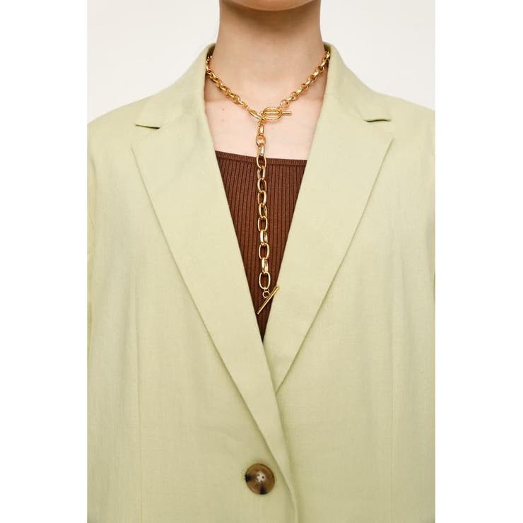 LINEN SHORT SLEEVE ジャケット | SLY OUTLET | 詳細画像13