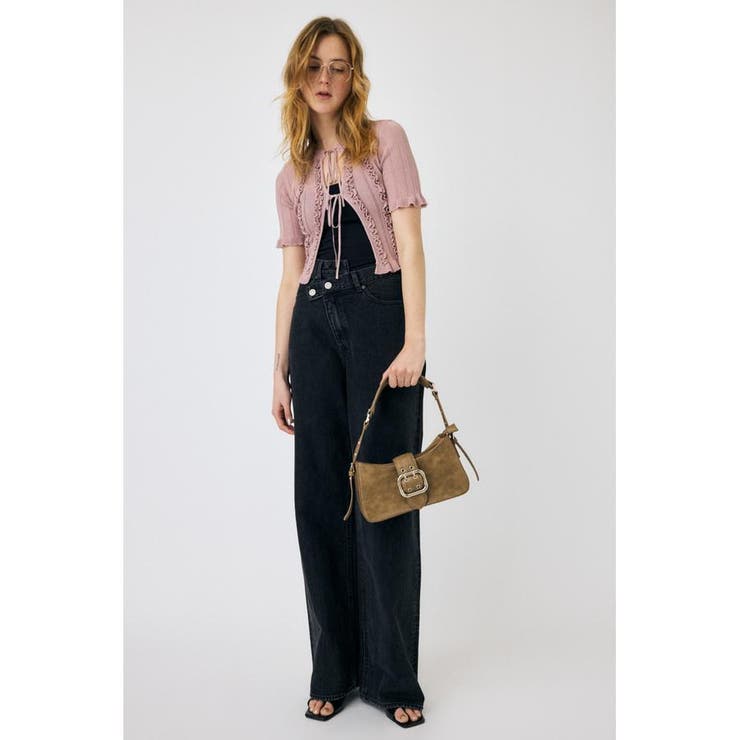 FRILL STRIPED カーディガン | MOUSSY OUTLET | 詳細画像2 