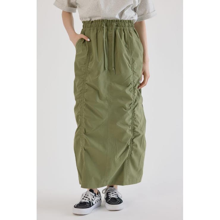 KHA | シャーリングスカート | RODEO CROWNS WIDE BOWL