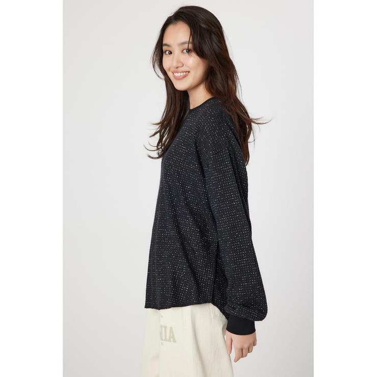 ラメワッフルトップス | RODEO CROWNS WIDE BOWL | 詳細画像7 