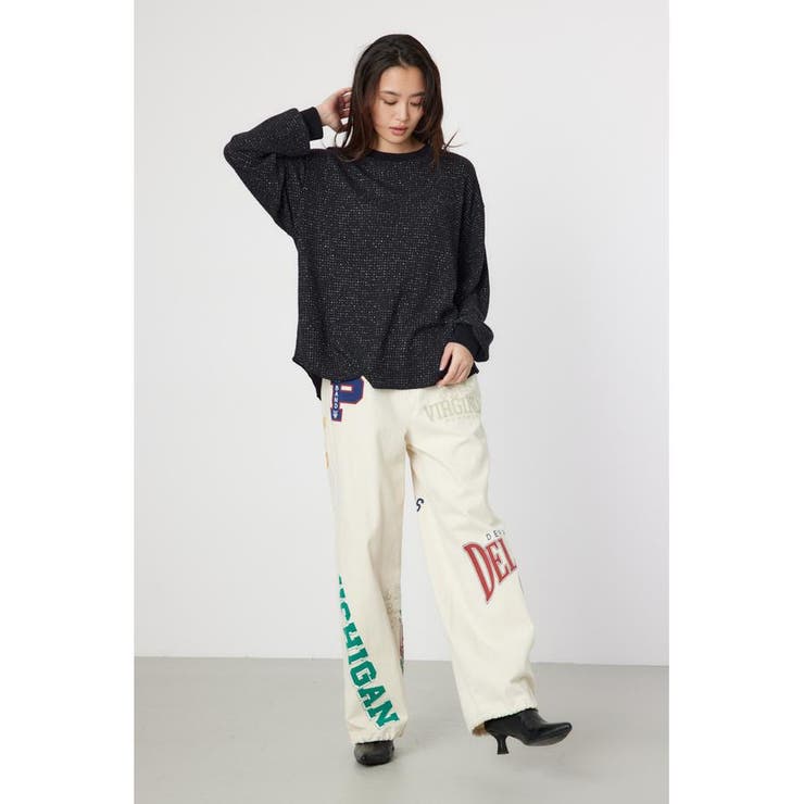 ラメワッフルトップス | RODEO CROWNS WIDE BOWL | 詳細画像9 