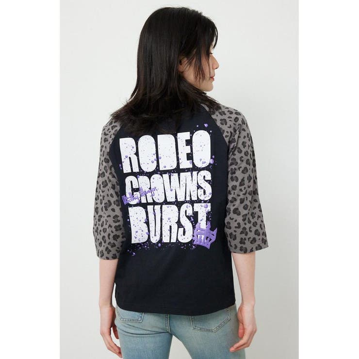 柄BLK5 | Ink Logo ラグランTシャツ | RODEO CROWNS WIDE BOWL