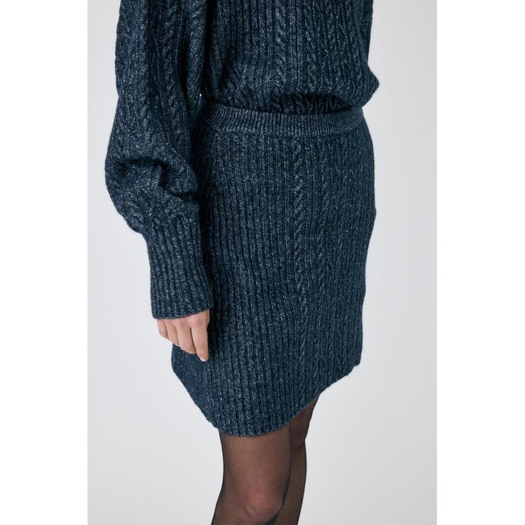 RIB CABLE ミニスカート | MOUSSY OUTLET | 詳細画像10 