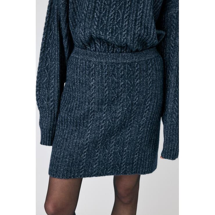 RIB CABLE ミニスカート | MOUSSY OUTLET | 詳細画像11 