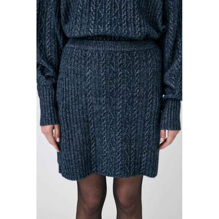 RIB CABLE ミニスカート | MOUSSY OUTLET | 詳細画像12 