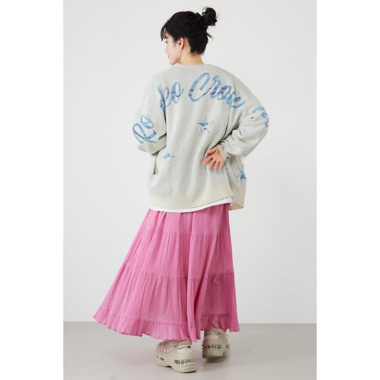 スター柄ニットカーディガン | RODEO CROWNS WIDE BOWL | 詳細画像5 