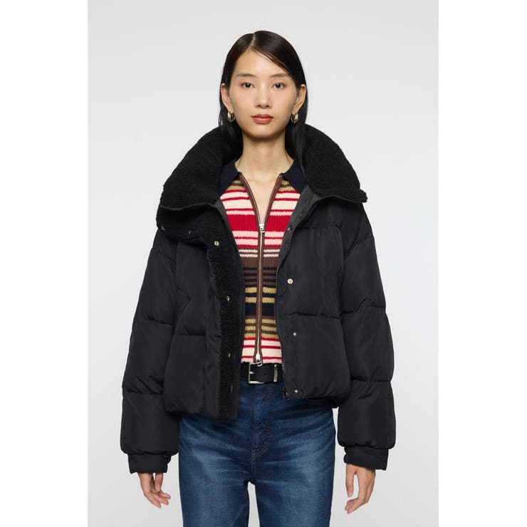STAND COLLAR PUFFER ジャケット | MOUSSY OUTLET | 詳細画像4 