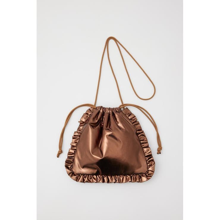 BRN | メタリックフリルショルダーバッグ | RODEO CROWNS WIDE BOWL