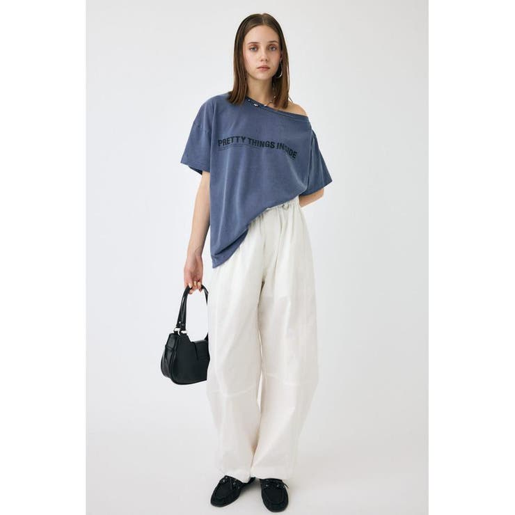 ONE SHOULDER TEE | MOUSSY OUTLET | 詳細画像2 