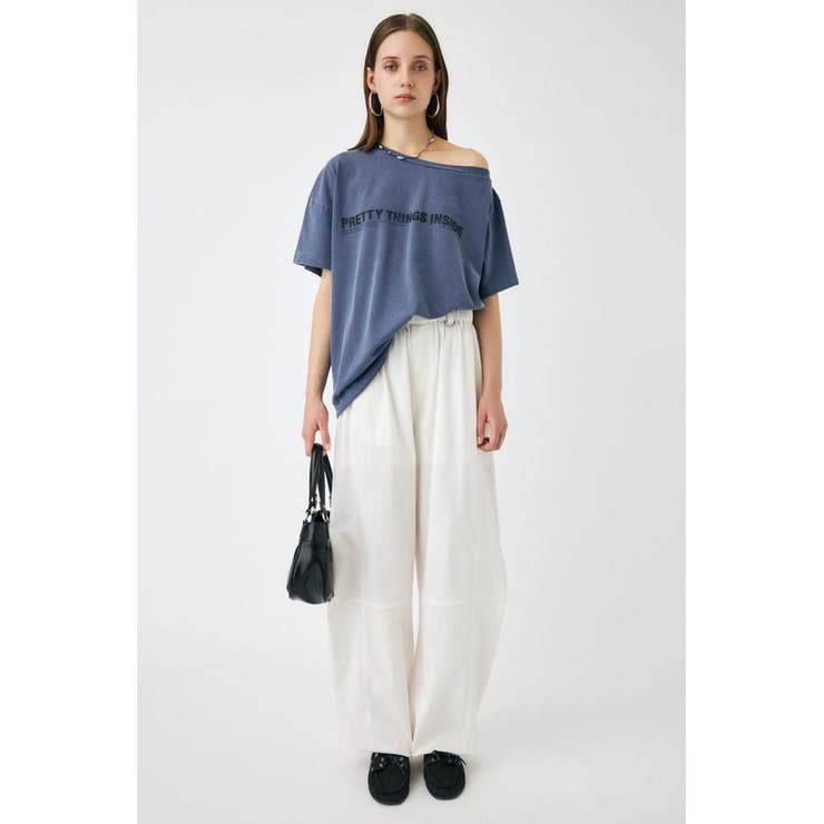 ONE SHOULDER TEE | MOUSSY OUTLET | 詳細画像4 