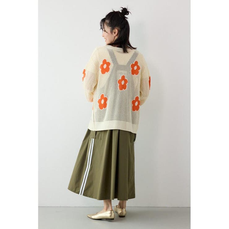 2WAYフラワーニットトップス | RODEO CROWNS WIDE BOWL | 詳細画像5 