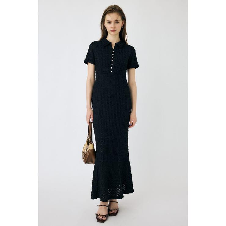 BLK | MERMAID LACE ドレス | MOUSSY OUTLET