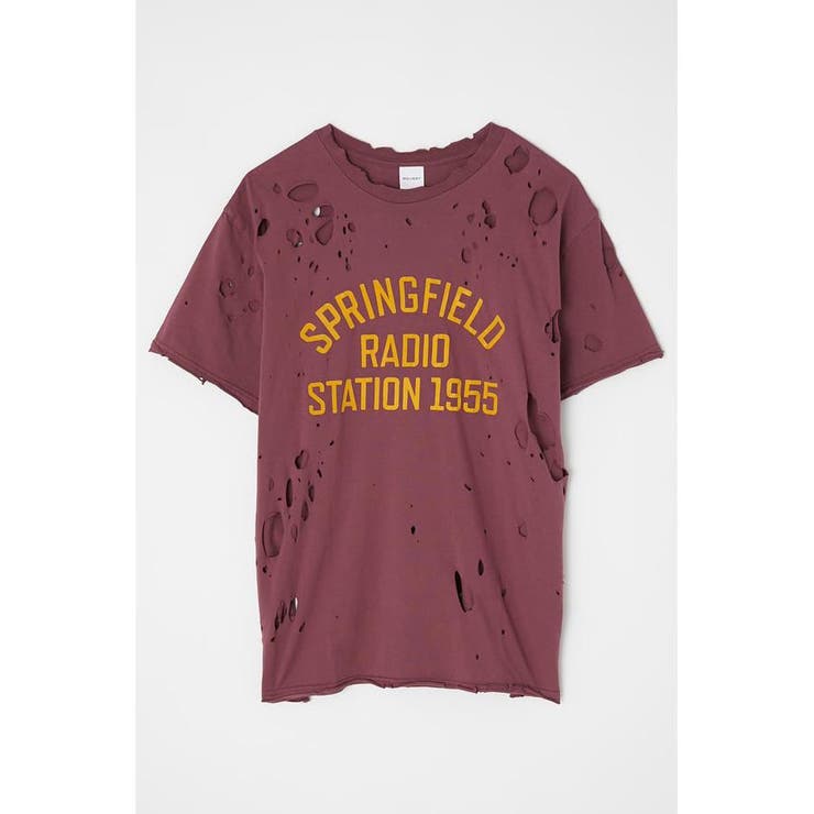 PUR | WORN OUT Tシャツ | MOUSSY OUTLET