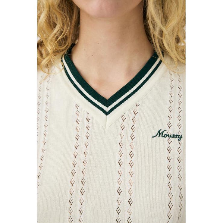 MOUSSY CROPPED KNIT Tシャツ | MOUSSY OUTLET | 詳細画像8 