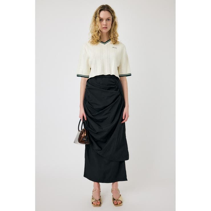 MOUSSY CROPPED KNIT Tシャツ | MOUSSY OUTLET | 詳細画像4 