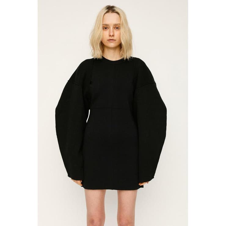 BLK | CROP MG カーディガン | SLY OUTLET