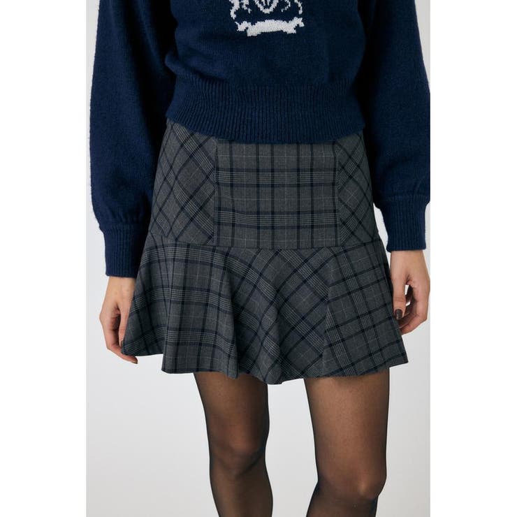 RANDOM CHECK ミニスカート | MOUSSY OUTLET | 詳細画像4 