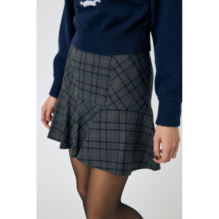 RANDOM CHECK ミニスカート | MOUSSY OUTLET | 詳細画像5 