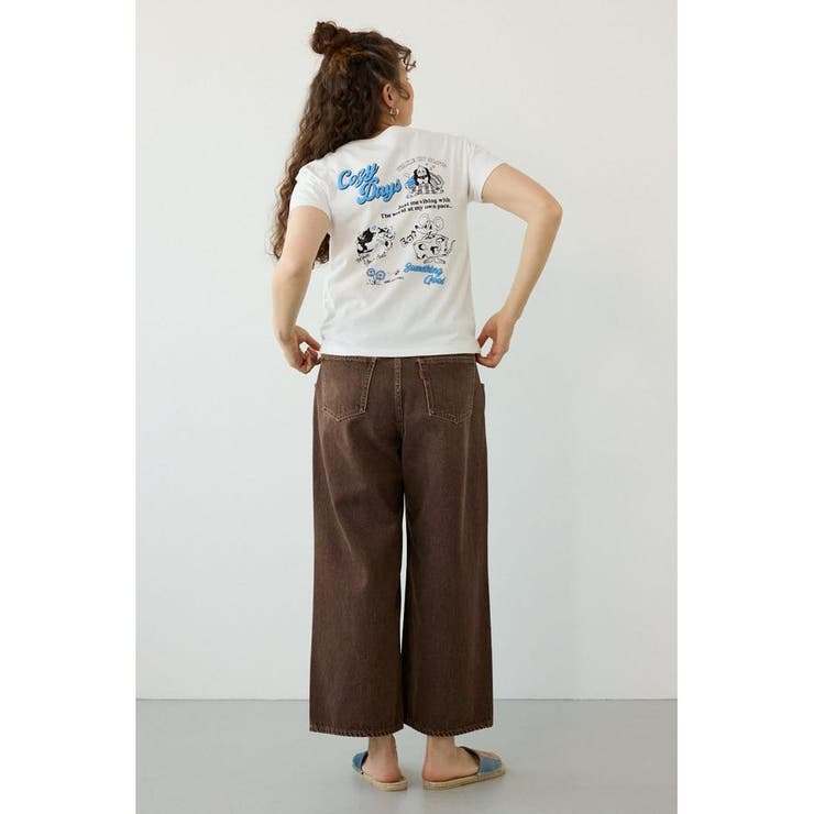 Doodle Cozy days Tシャツ | RODEO CROWNS WIDE BOWL | 詳細画像6 