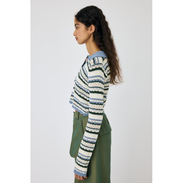 CROCHET SHIRT ニット | MOUSSY OUTLET | 詳細画像13 