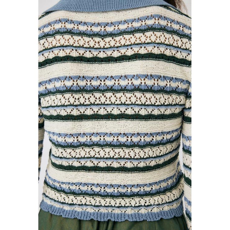 CROCHET SHIRT ニット | MOUSSY OUTLET | 詳細画像16 