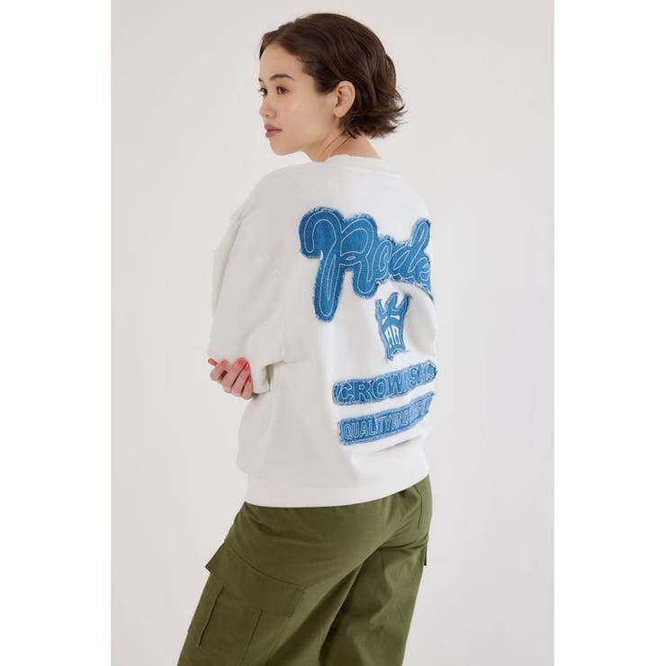 ロゴデニムパッチスウェットトップス | RODEO CROWNS WIDE BOWL | 詳細画像2 