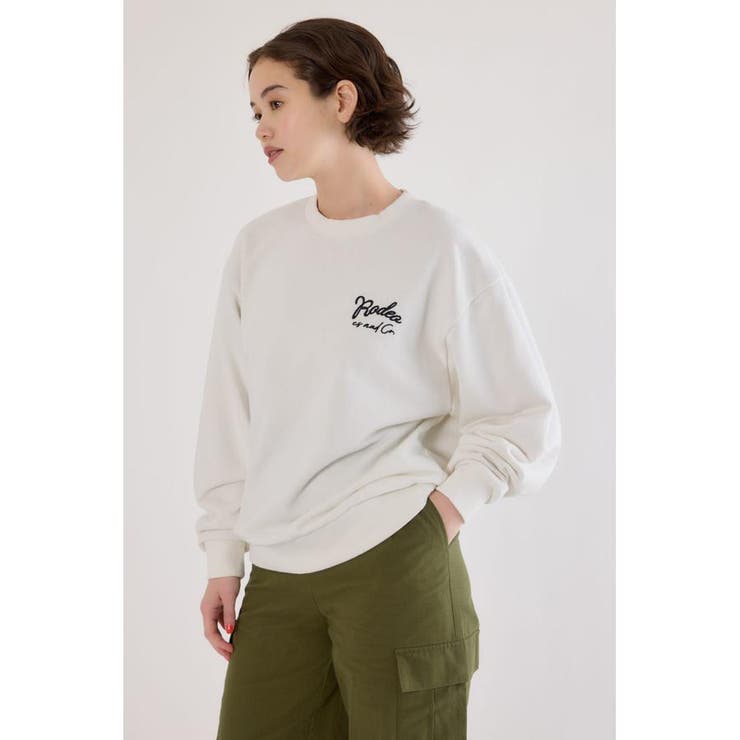 ロゴデニムパッチスウェットトップス | RODEO CROWNS WIDE BOWL | 詳細画像4 