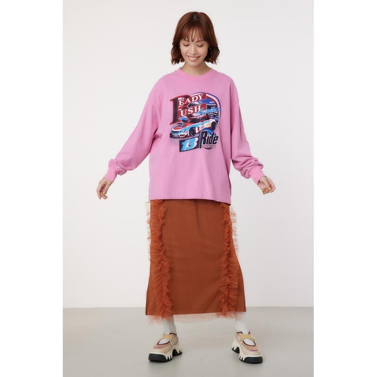 G/O AUTO RACING ロングTシャツ | RODEO CROWNS WIDE BOWL | 詳細画像17 