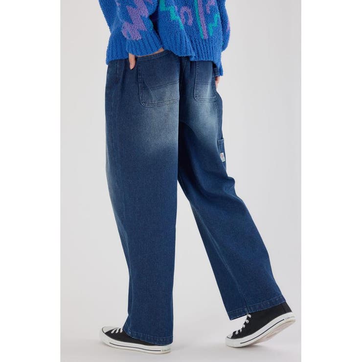 インディゴピケペインターパンツ | RODEO CROWNS WIDE BOWL | 詳細画像4 