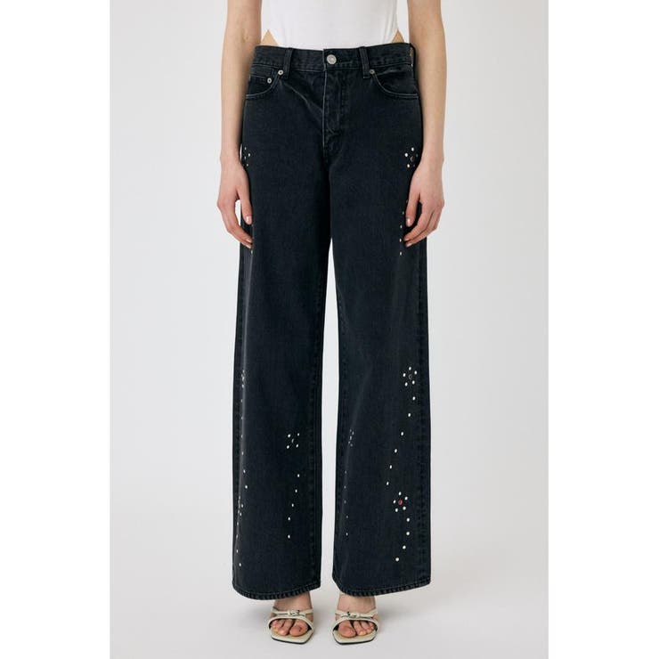 FLORAL STUDDED バギー | MOUSSY OUTLET | 詳細画像6 
