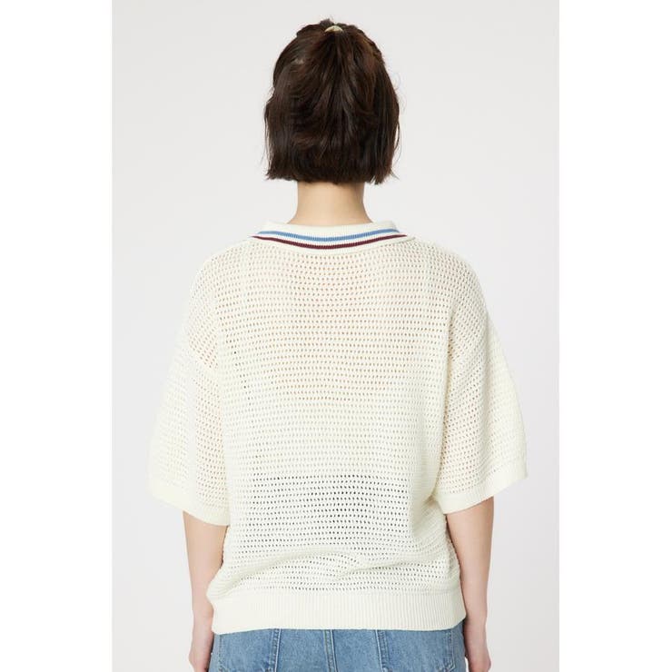 メッシュニットポロシャツ[品番：BJLW0028041]｜RODEO CROWNS WIDE