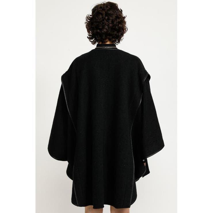 WOOL BLEND PONCHO コート[品番：BJLW0020593]｜SLY OUTLET