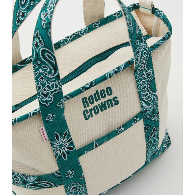 R CANVAS BANDANA MINI TOTE[品番：BJLW0022797]｜RODEO CROWNS WIDE