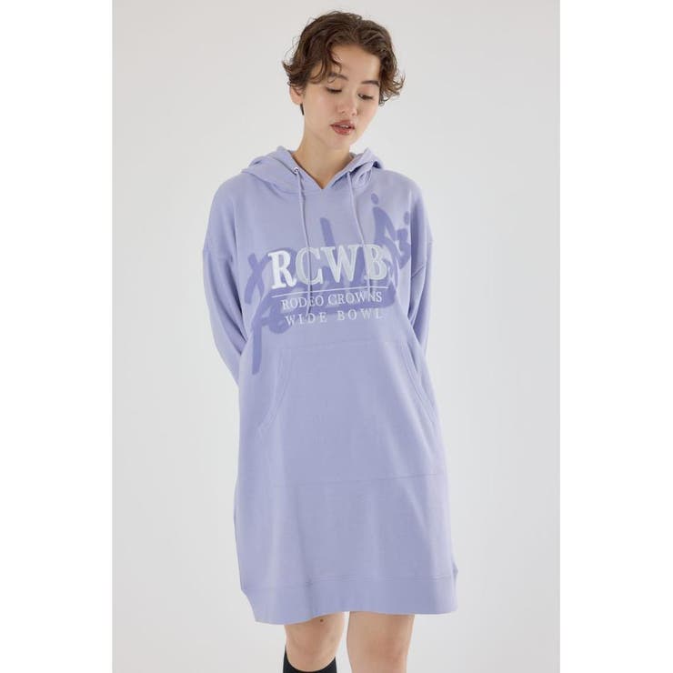 シャドーロゴパーカーワンピース | RODEO CROWNS WIDE BOWL | 詳細画像2 