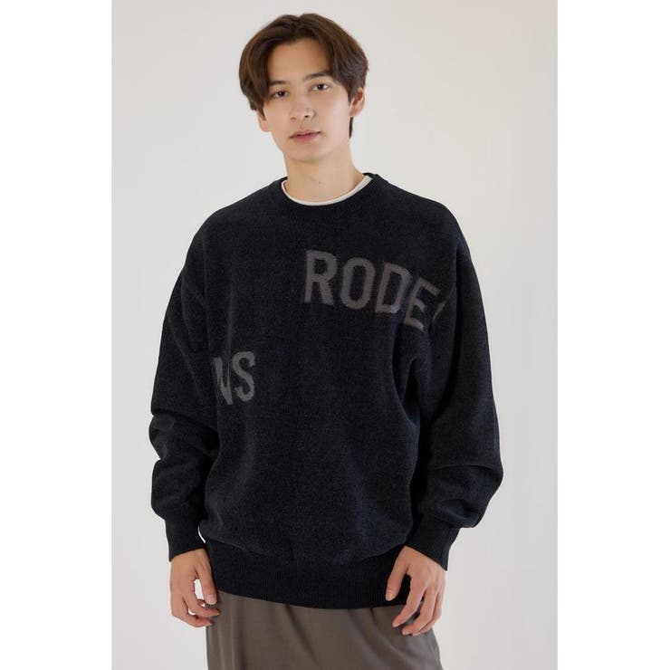 ランダムロゴモールニット | RODEO CROWNS WIDE BOWL | 詳細画像1 