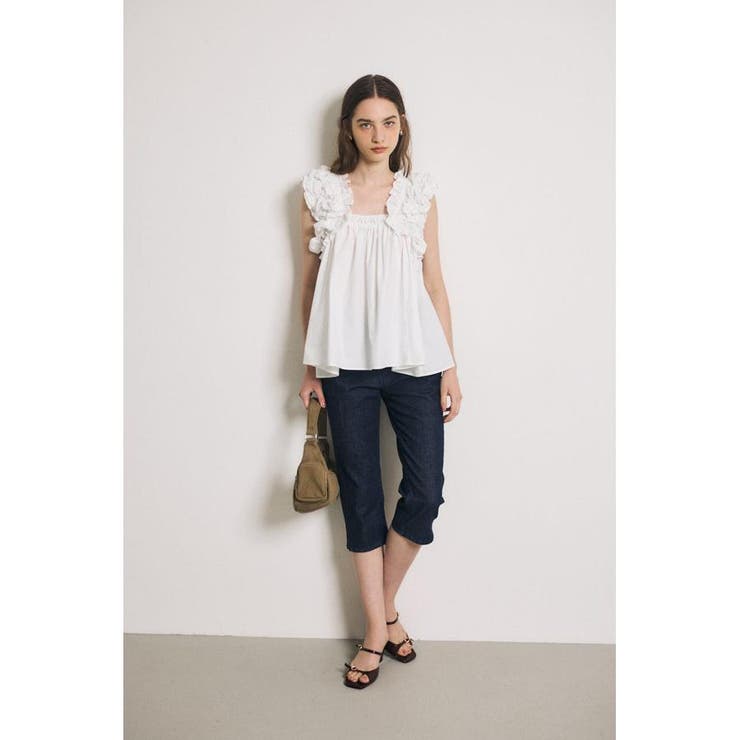 HEM SLIT カプリ | MOUSSY OUTLET | 詳細画像23 