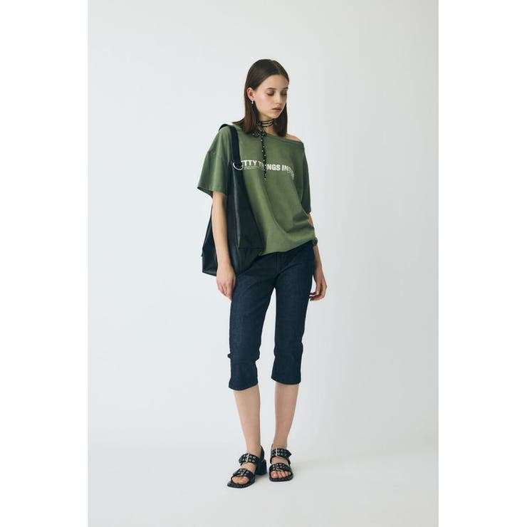 HEM SLIT カプリ | MOUSSY OUTLET | 詳細画像24 